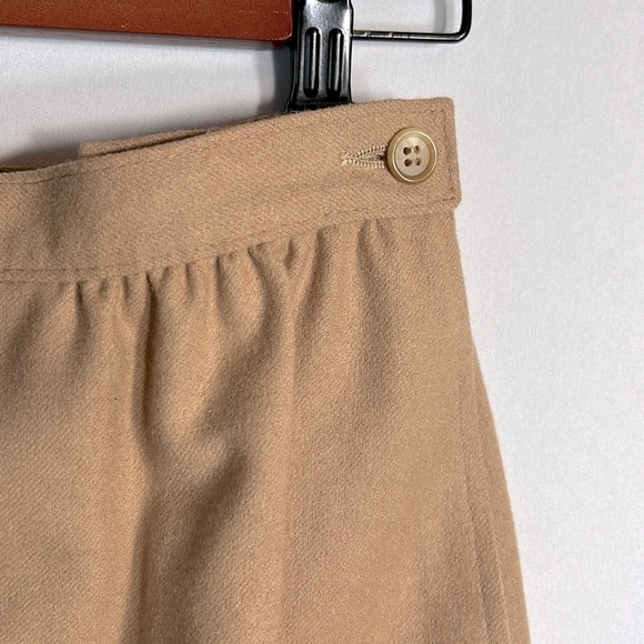 Pendelton Vintage Camel A-line Skirt size 10 Petite - Picture 2 of 9